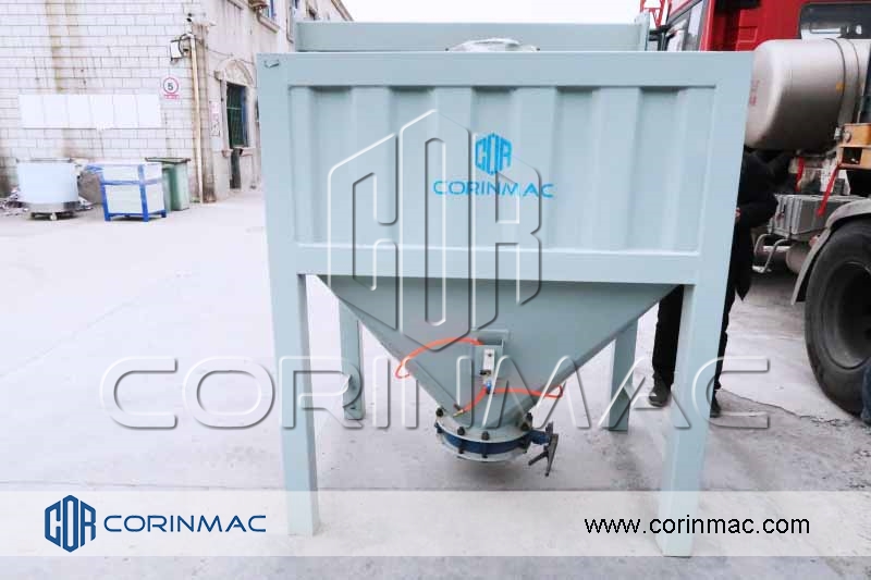 tile adhesive production line, product hopper