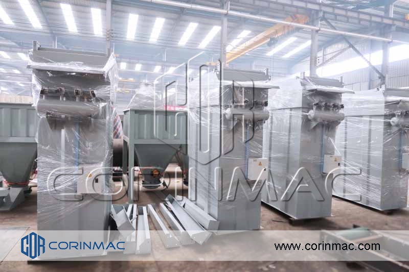 impulse bag dust collector, dry mortar production line