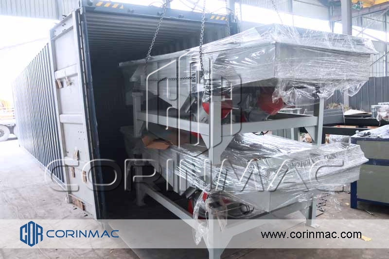 vibrating screen, dry mortar production plant