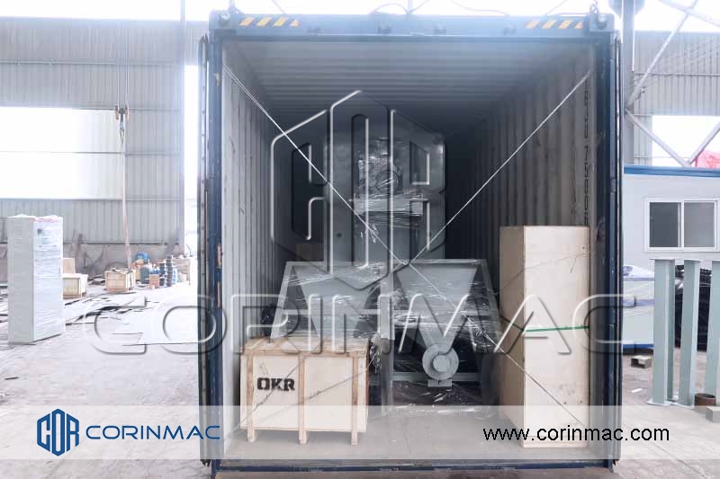 dry mortar production plant