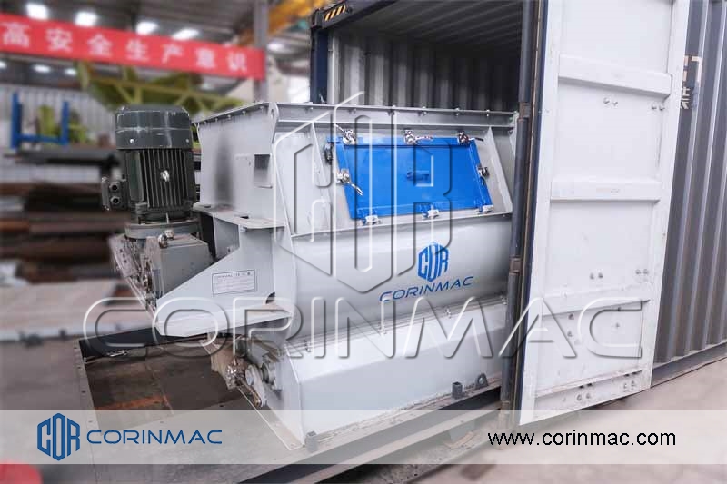 10 tons per hour dry mortar production line shipped to Tashkent, Uzbekistan.