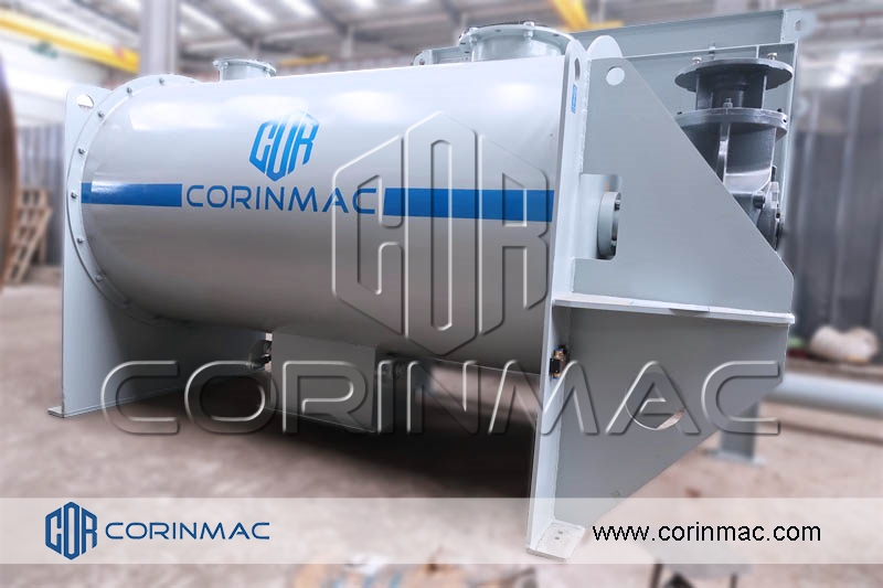 mortar mixer, single shaft plowshare dry mortar mixer