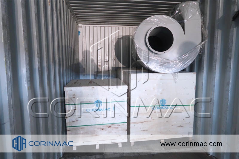 cyclone, dry mortar production plant