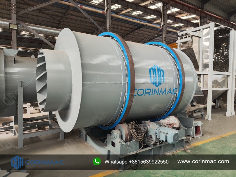 Sand drying production line was shipped to Donetsk, Russia.