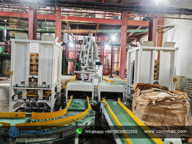 CORINMAC Automated Packaging & Palletizing System in Russia