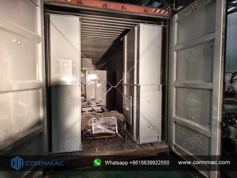 Bucket Elevator and Belt Conveyor were Shipped to Kazakhstan