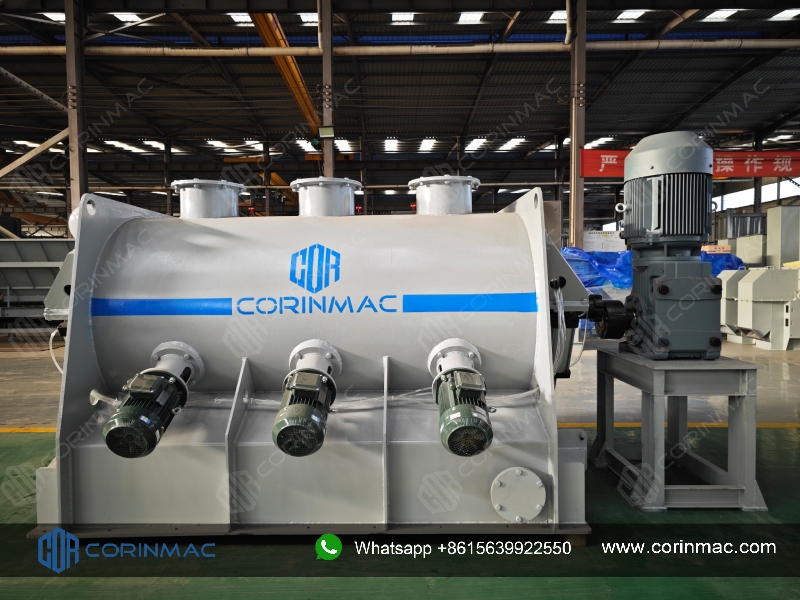 Single-shaft mixer (plowshare)