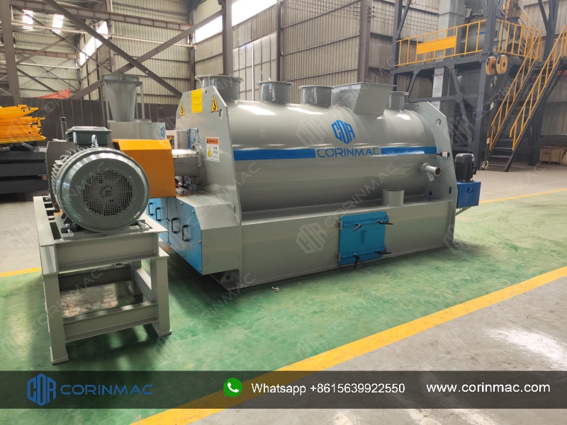 Single Shaft Paddle Mixer