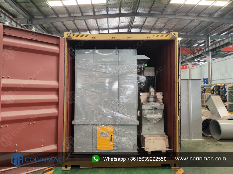 Dry Mortar Production Line and Texture Paint Mixing Line were Shipped to Albania