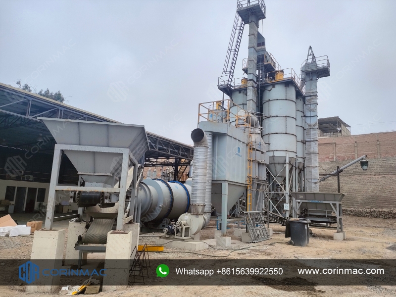 Dry Mortar Production Line in Peru