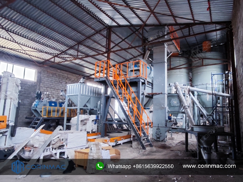 Two sets of Dry Mortar Production Lines in Kazakhstan