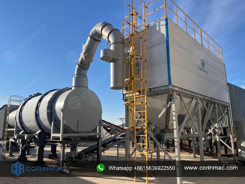 CORINMAC's Quartz Sand Drying Production Line in Kazakhstan