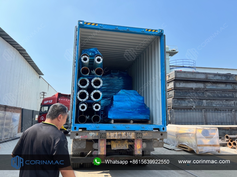 100T Cement Silos Were Shipped to Russia