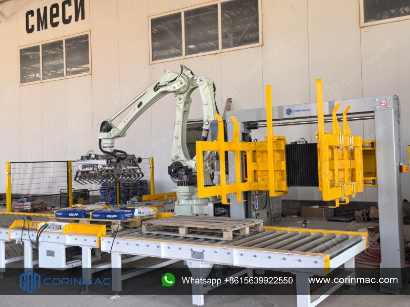 CORINMAC Automatic Packing and Palletizing line in Kyrgyzstan