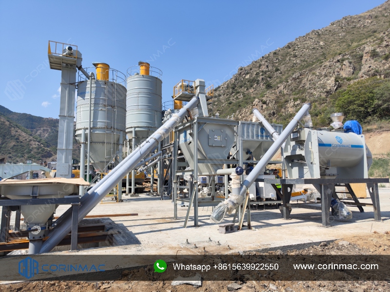 CORINMAC Dry Mortar Production Line in Armenia