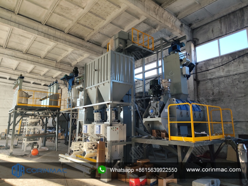 CORINMAC Dry Mortar Plant Installed in Russia