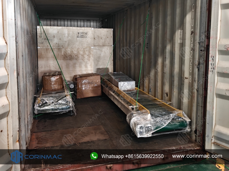 Air Flotation Packaging Machine and Supporting Conveyor Line Were Delivered to The UAE