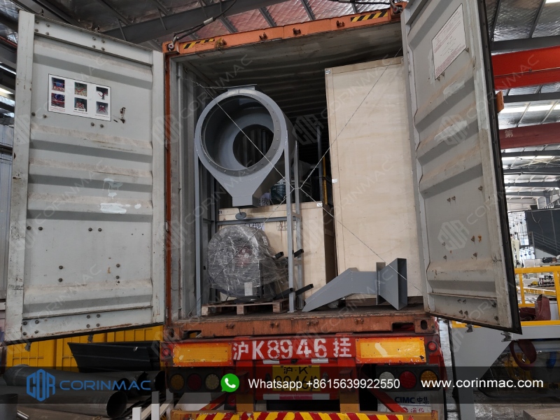 5TPH Sand Drying Production Line Successfully Shipped to Belarus