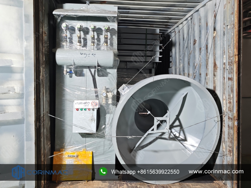 CORINMAC Dry Mortar Production Line Equipment was Shipped to Mexico