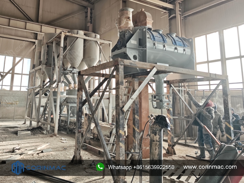 CORINMAC Customized Kaolin Production Line Upgrade Project in Russia