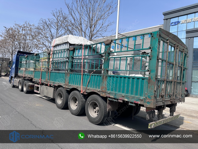 CORINMAC Dry Mortar Production Line Successfully Shipped to Russia