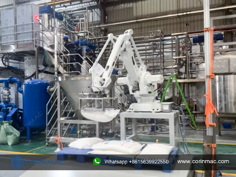 CORINMAC Robotic Depalletizer with 3D Vision Recognition System