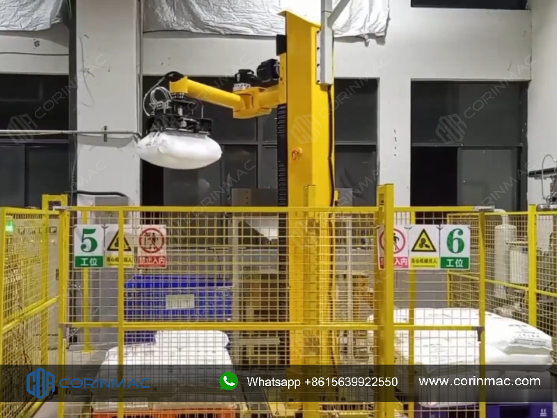 Column Depalletizer | Automated Bag Unpacking Machine