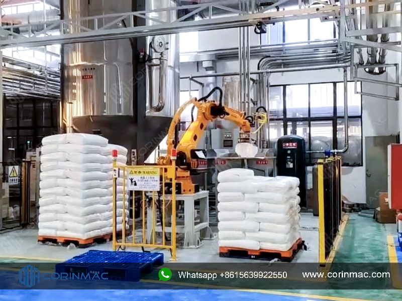 CORINMAC Depalletizing Robot | Automated Bag Unpacking Solution