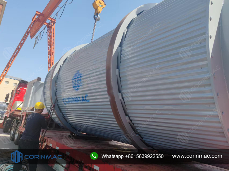 CORINMAC 60TPH Drying Equipment Successfully Delivered to Russia