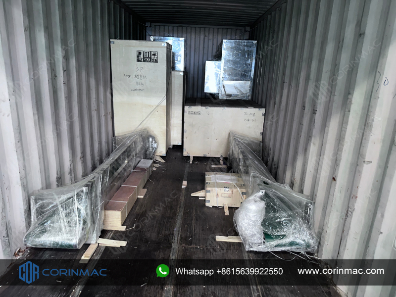 CORINMAC Open Top Bag Packaging Machine was Shipped to Spain